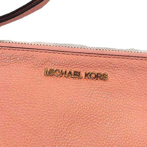 Michael Kors Jet Set  Wristlet Wallet 38S9XTTC3L Hibiscus Purse Clutch Leather - Picture 5 of 12